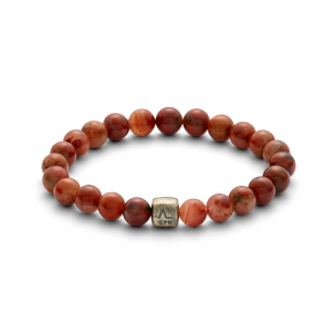 Alexander Lynggaard: ColorUp armbnd Brecciated Jasper (8 mm) - C00443