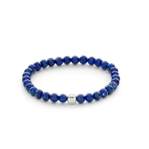 Alexander Lynggaard: ColorUp Lapis Cubes (6mm) Armbnd - C00150
