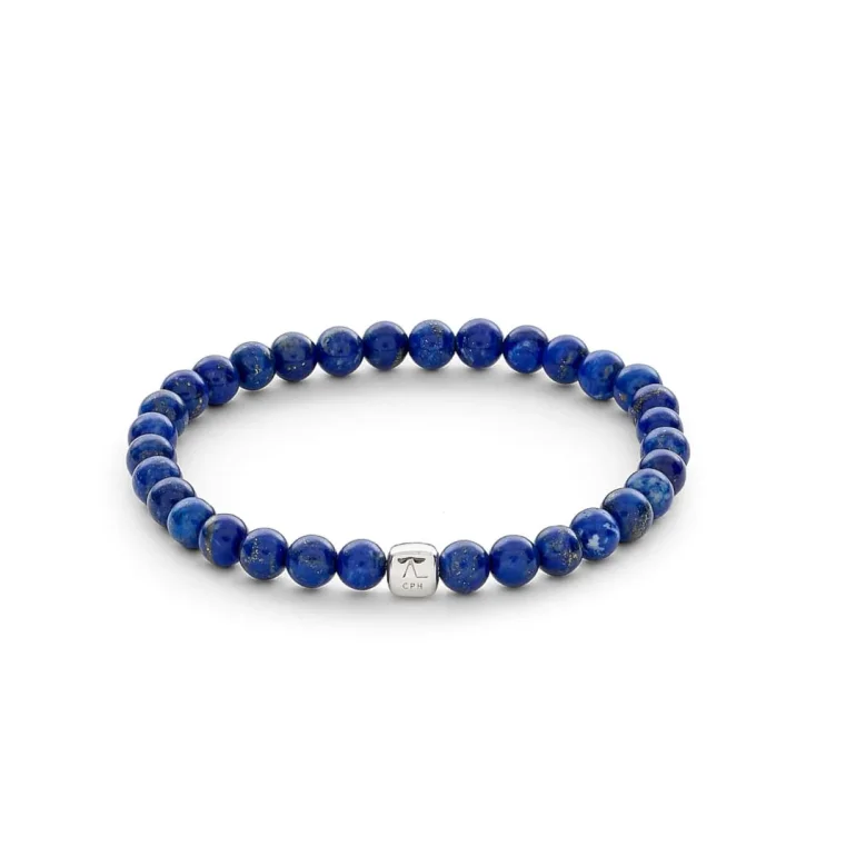Alexander Lynggaard: ColorUp Lapis Cubes (6mm) Armbnd - C00150