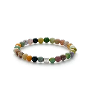 Alexander Lynggaard: ColorUp Indian Agate armbnd (6mm) - C00910