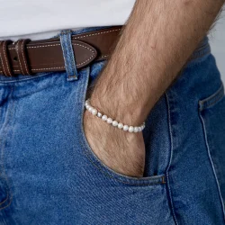 Alexander Lynggaard: ColorUp Freshwater Pearl armbnd (6mm) - C00990