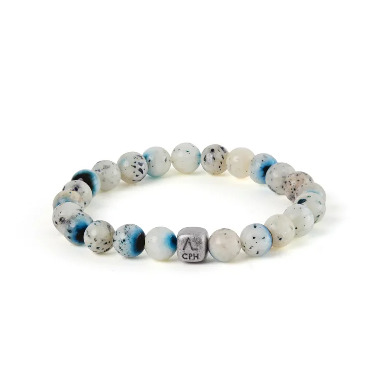 Alexander Lynggaard: ColorUp Blue Ice Glacierite armb�nd (8mm) - C01280