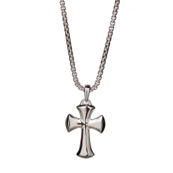 Alexander Lynggaard: Kors med halsk�de - Sterling s�lv - D24001