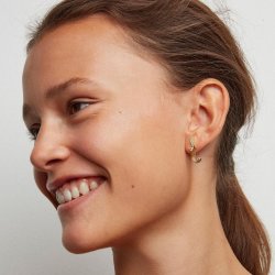 Polar Jewelry: Darning Needle rering  restikker  Forgyldt  DAN-ST-L-GD-WZ-00331