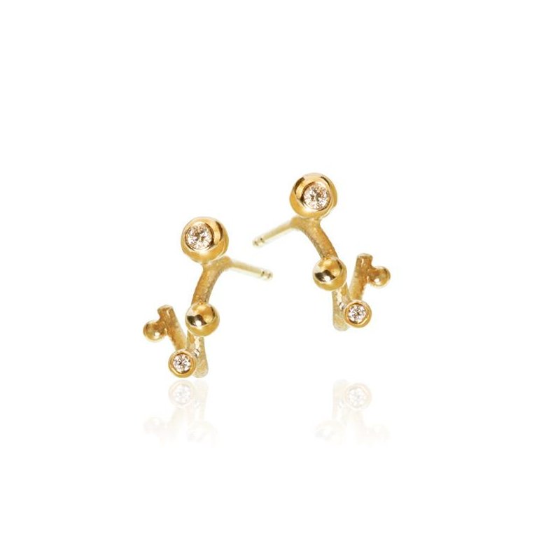 Dulong: Delphis Lille - Guld - Diamanter - DEL1-A2050