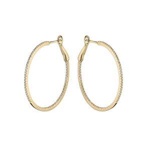 Guldbrandsen: Lux Creoler - Str. 4 - Guld - Brillanter - DIE152B-Y