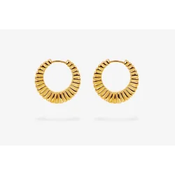 IX STUDIOS: IX Kim reringe - Guldbelagt Slv - DMB0348GD