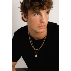 IX Studios: Milo Chain - Halskde - Forgyldt slv - DMM0344GD