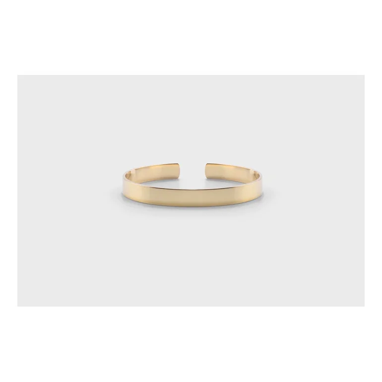 IX Studios: IX Cuff Bracelet - armbnd - Guldbelagt slv - DMV0015GD