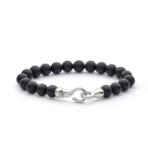 Alexander Lynggaard: Onyx Matte armbnd (8mm) - F00060