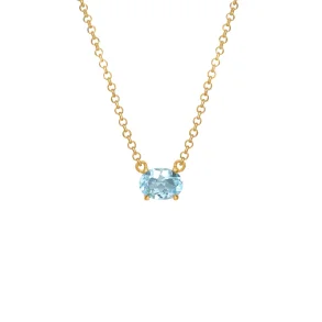 Carr Copenhagen: Forgyldt Slv Vedhng - Topas - FC4371BT38+2,5+2,5cm