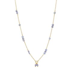 Carr Copenhagen: Guldbelagt halskde 38+2cm - Sterling slv - FC4364TZ38+2,5+2,5cm