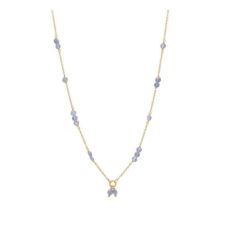 Carr Copenhagen: Guldbelagt halskde 38+2cm - Sterling slv - FC4364TZ38+2,5+2,5cm