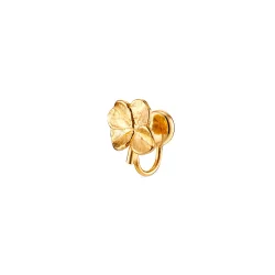 Flora Danica: Firklver Ear Cuff - reringe - forgyldt slv - FLC-EaCu-G