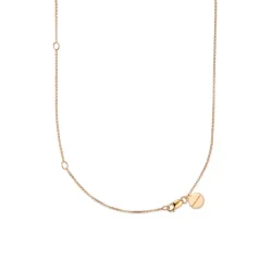 Flora Danica: Forglemmigej Vedhng - Halskde - forgyldt Slv - FMN-Ne-G