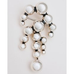 Georg Jensen: Moonlight Grapes Broche - Slv - 20001599