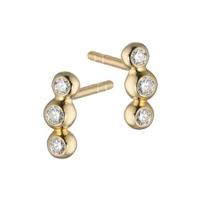 Guldbrandsen:  Trible Trylle restikker - Guld - Brillanter - GUE005-Y