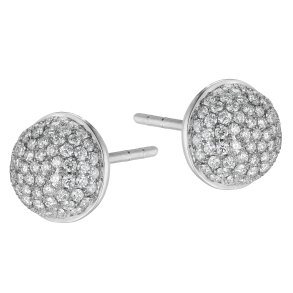 Guldbrandsen: Kugle reringe - Stor - Hvidguld - Brillanter - GUE032-W