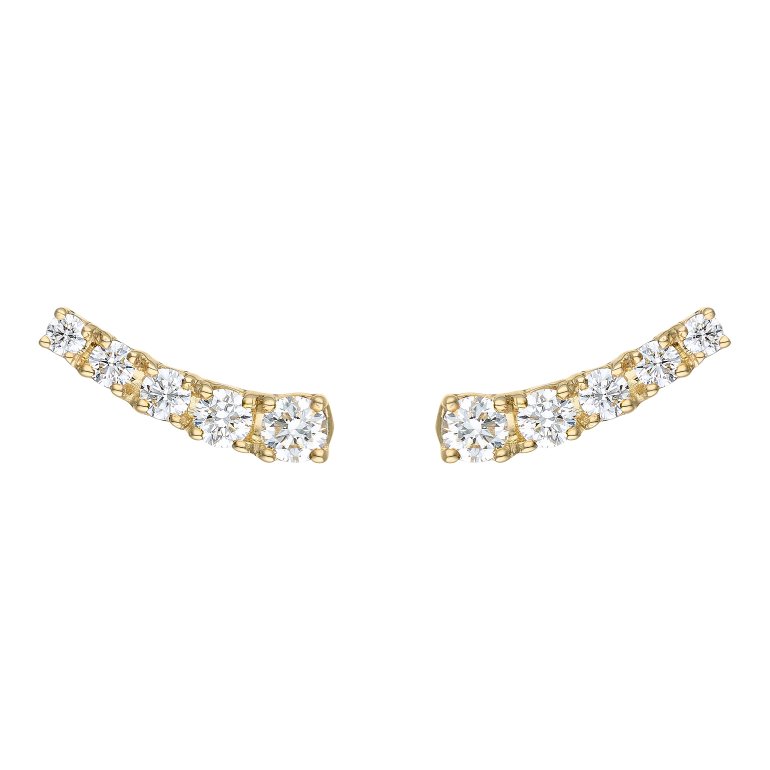 Guldbrandsen: Earcuff - Lille - 14Kt. Guld - Brillanter - GUE150-Y