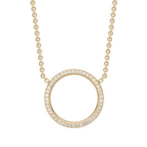 Guldbrandsen: Cirkel Vedhng - Guld - Brillanter - GUN138-YG
