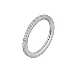 Guldbrandsen: Slice Ring - 14 KT. Hvidguld &amp; Brillanter - GUR008-W