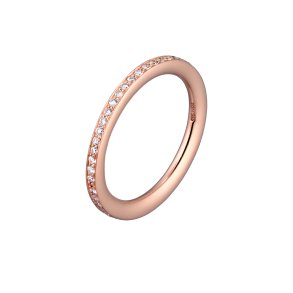 Guldbrandsen: Slice Ring - 14 KT. Rosaguld & Brillanter - GUR008-P