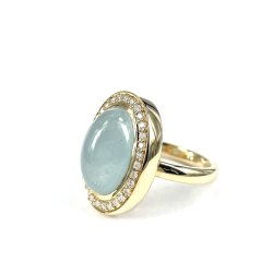 Guldbrandsen: Katharina Roset Ring - Akvamarin - GUR160-UNI03