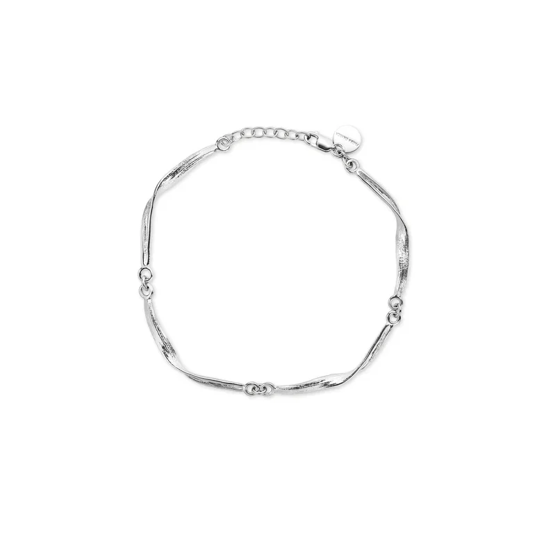 Flora Danica: Grs armbnd - slv - Gr-BR-S