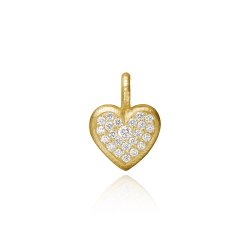 Dulong: Heart vedhng - Guld - Brillanter - 38612A5036