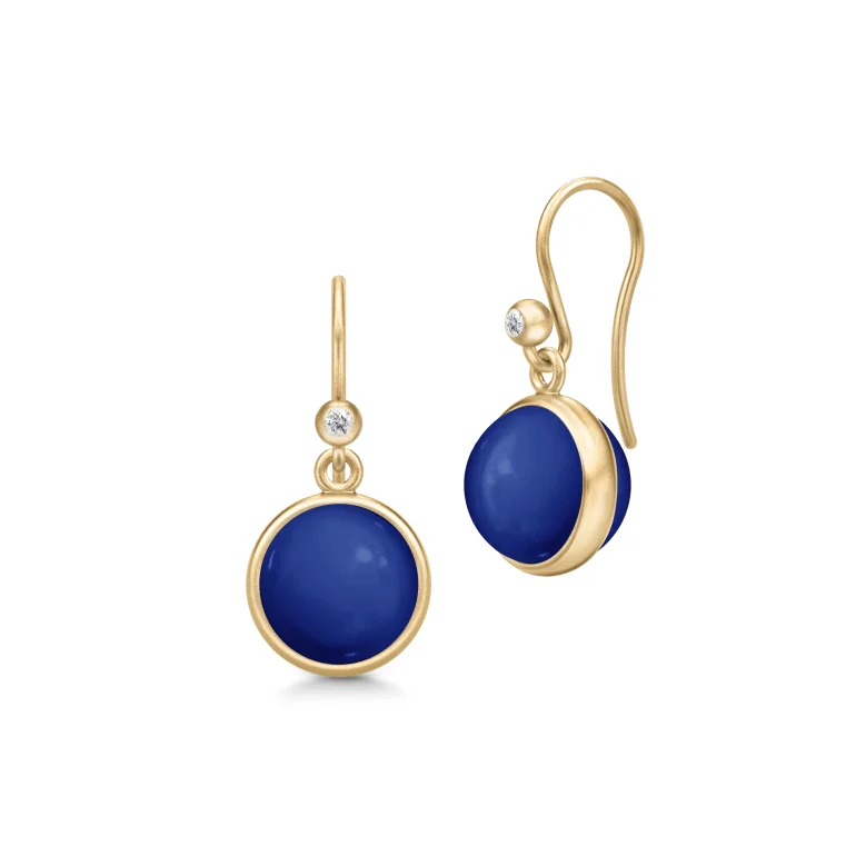 Julie Sandlau: Prime Lapis �reringe - Forgyldt - HKS181GDLACRCZ