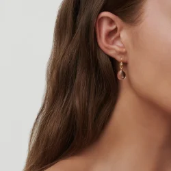 Julie Sandlau: Prima Ballerina Ocean Blue - reringe - Slv - Krystal - HKS548GDOBCRCZ