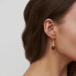 Julie Sandlau: Treasure chandelier reringe - Hazel - Forgyldt slv - HKS710GDHACRCZ