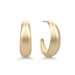Julie Sandlau: SPARROW Midi HOOPS - reringe - Guldbelagt slv - HPM104GD
