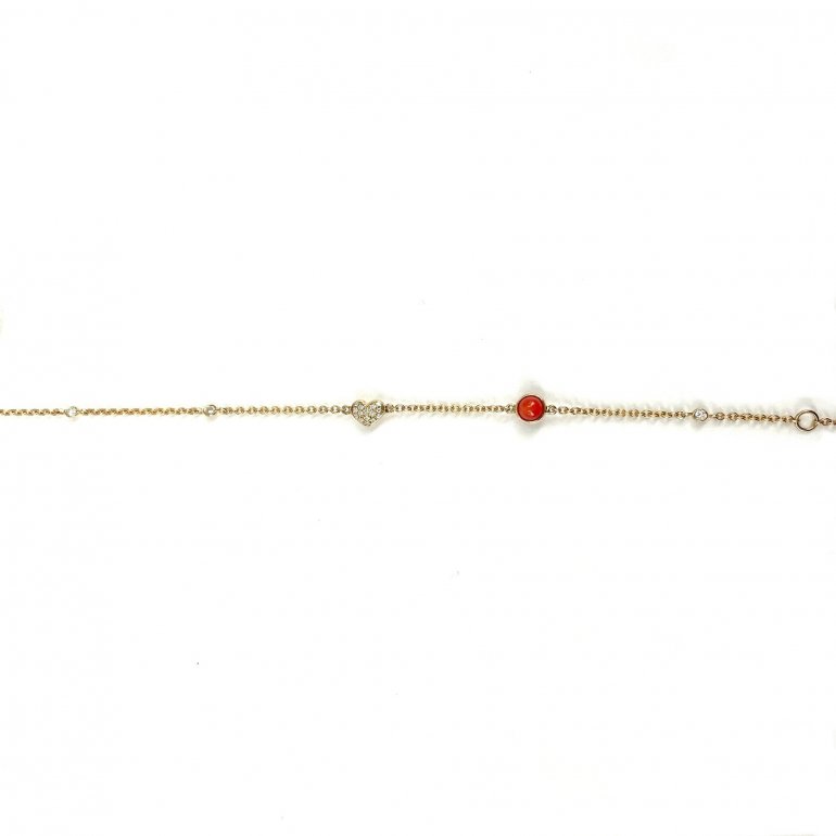 Guldbrandsen: Designarmbnd - Guld - Brillanter og delsten - GUB105