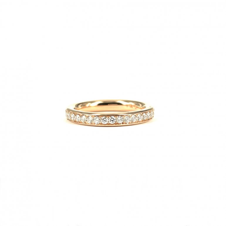 Guldbrandsen: Slice Ring Kraftig - Rosaguld Med Brillanter - GUR008-1,7MM-PG