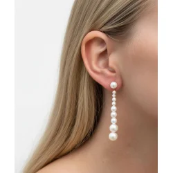 Hultquist: Embla �reringe - Forgyldt S�lv - S08664G