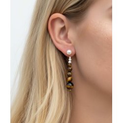 Hultquist: Embla �reringe - Forgyldt S�lv - S08663G