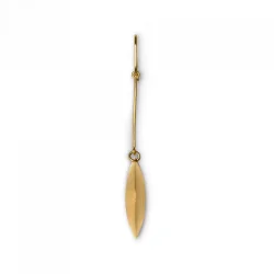 Jane Knig: Half Moon rering - Forgyldt Slv - JKHM001-G