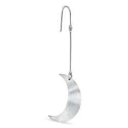 Jane Knig: Half Moon rering - Slv - JKHM001-S