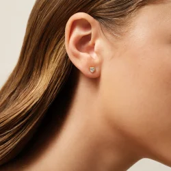 Julie Sandlau: Amorina Earstuds - �reringe - S�lv - ST409GDCZ