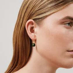 Julie Sandlau: Berry Earrings reringe - Turmalin - Forgyldt slv - HKS788GDTMCRCZ