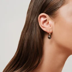 Julie Sandlau: Ofelia Earrings �reringe - Forgyldt s�lv - Amethyst - HKS780GDATCRCZ