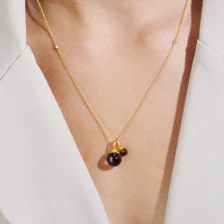 Julie Sandlau: Fina halskde - Guldbelagt - NL549GDCZ