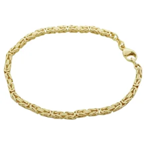 BNH: Konge Kde armbnd - Armkde - 14kt - Guld - 18,5cm
