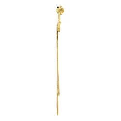 Jane K�nig: Orbis Chain Hoop �rering - �restik - Forgyldt S�lv - OCH-SS25-G