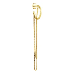 Jane K�nig: Orbis Chain Hoop �rering - �restik - Forgyldt S�lv - OCH-SS25-G