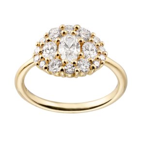 Guldbrandsen: Olivia Multi roset ring - Guld - Brillanter - GUR217
