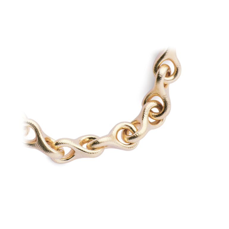 OLE LYNGGAARD COPENHAGEN: Ottetalsl�nke - Guld - C1175-201