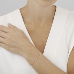 Georg Jensen: Moonlight Grapes Armbnd - 18 Karat guld - 10015253