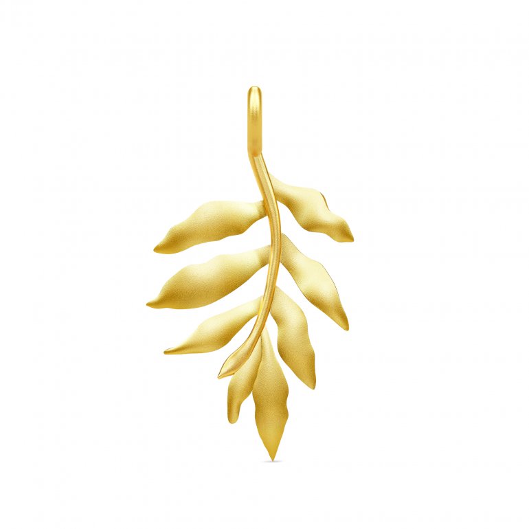 Julie Sandlau: Tree Of Life - Vedhng - Forgyldt slv - PD105GD